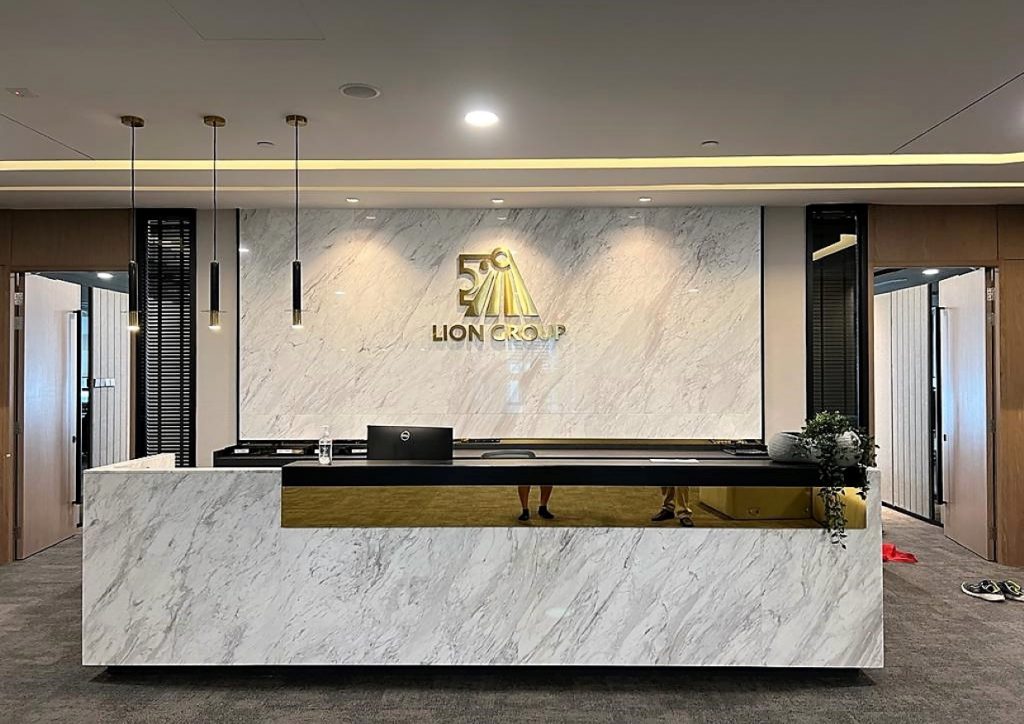 Built in volakas marble